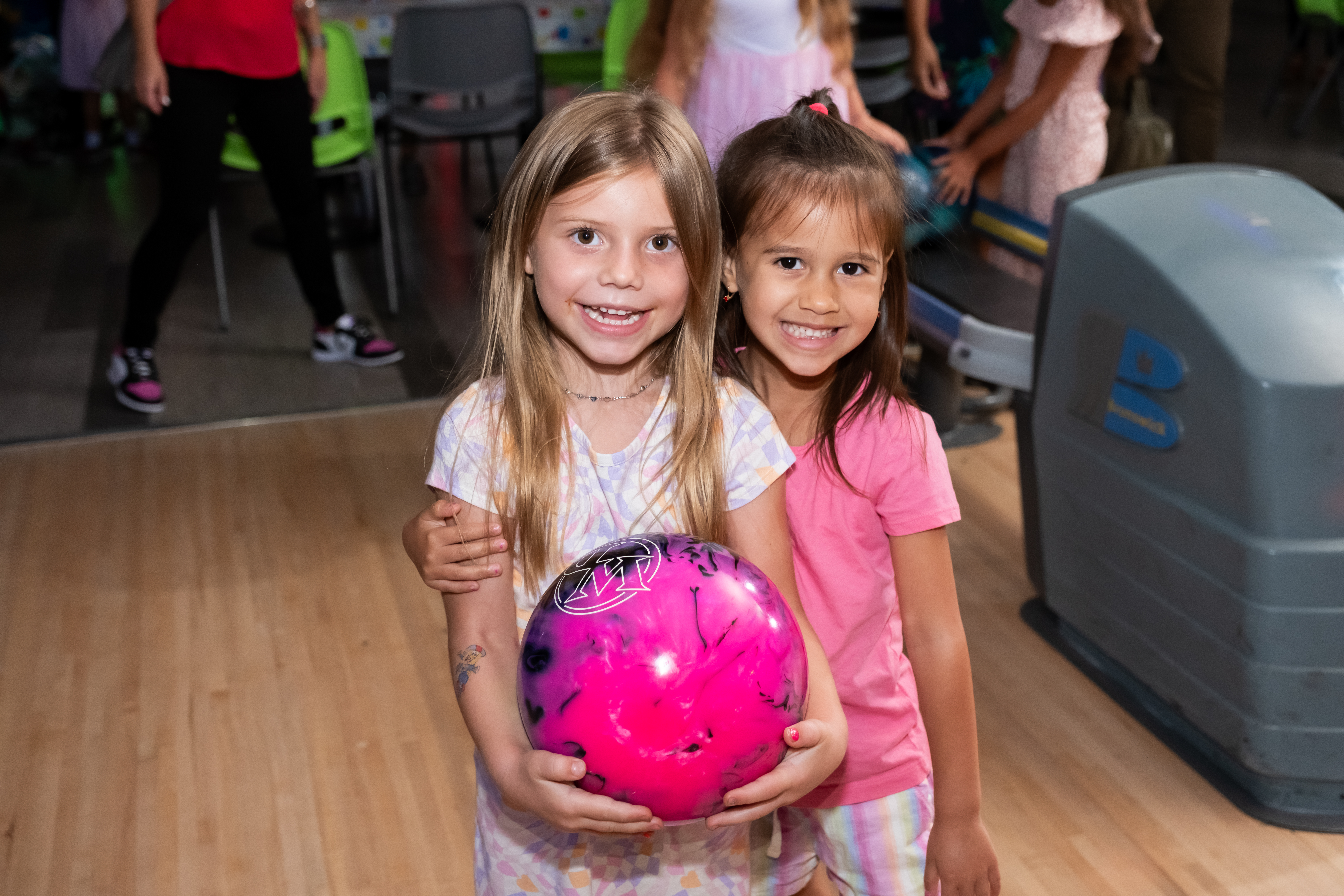 Bowling Ball and Shoes
